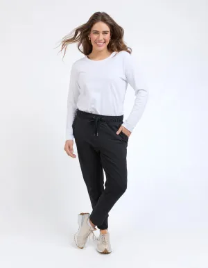 Alexis Track Pant - Black