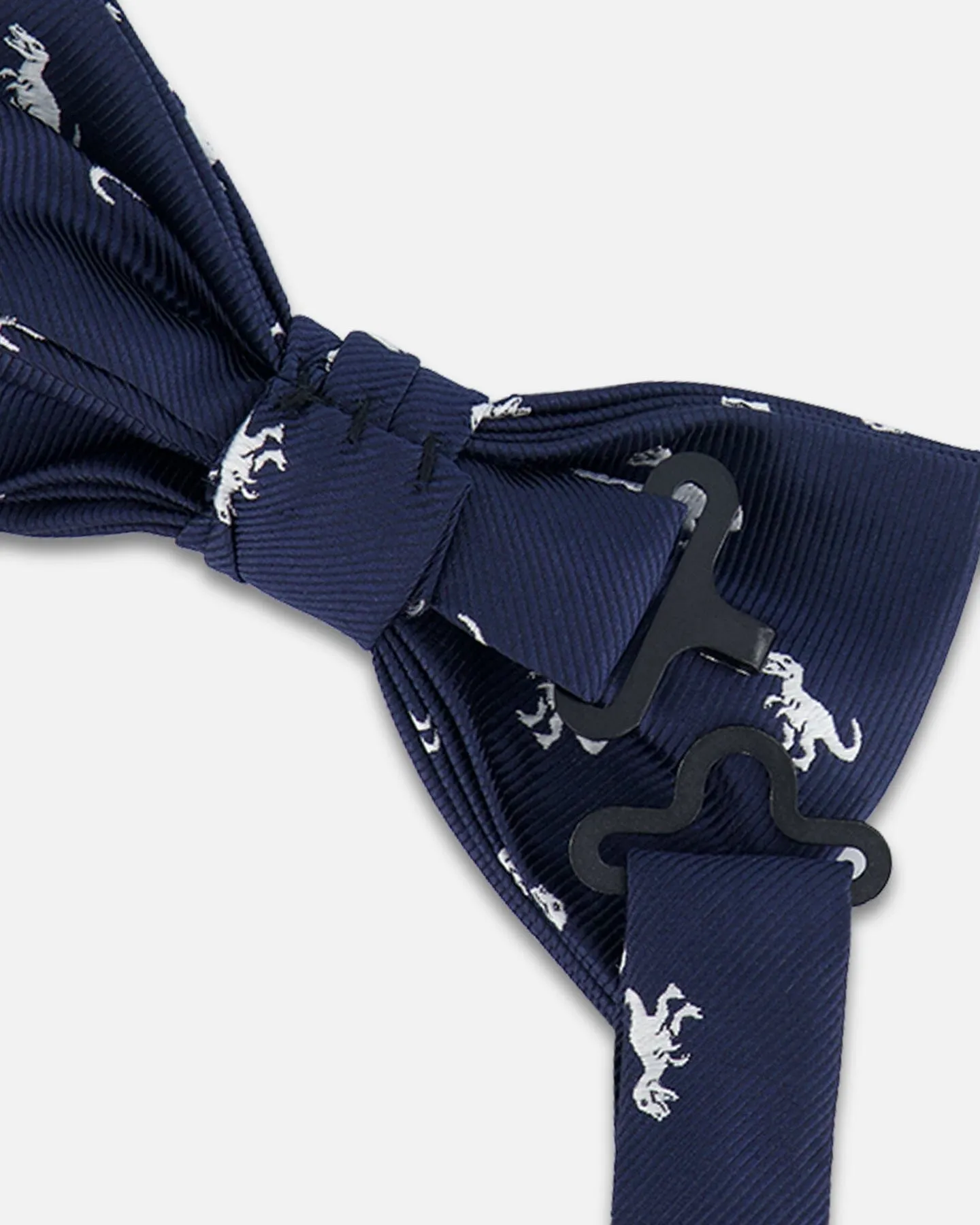 Bow Tie Navy Blue And Dino