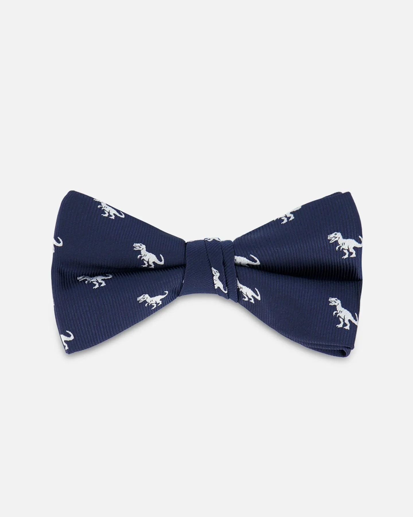Bow Tie Navy Blue And Dino