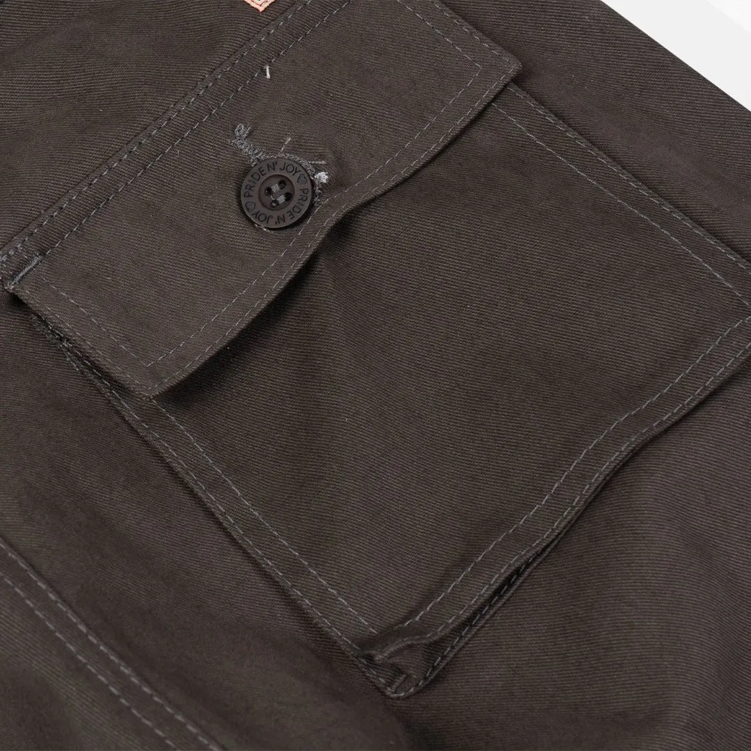 Grey Cargo 2in1 Long Short Pants