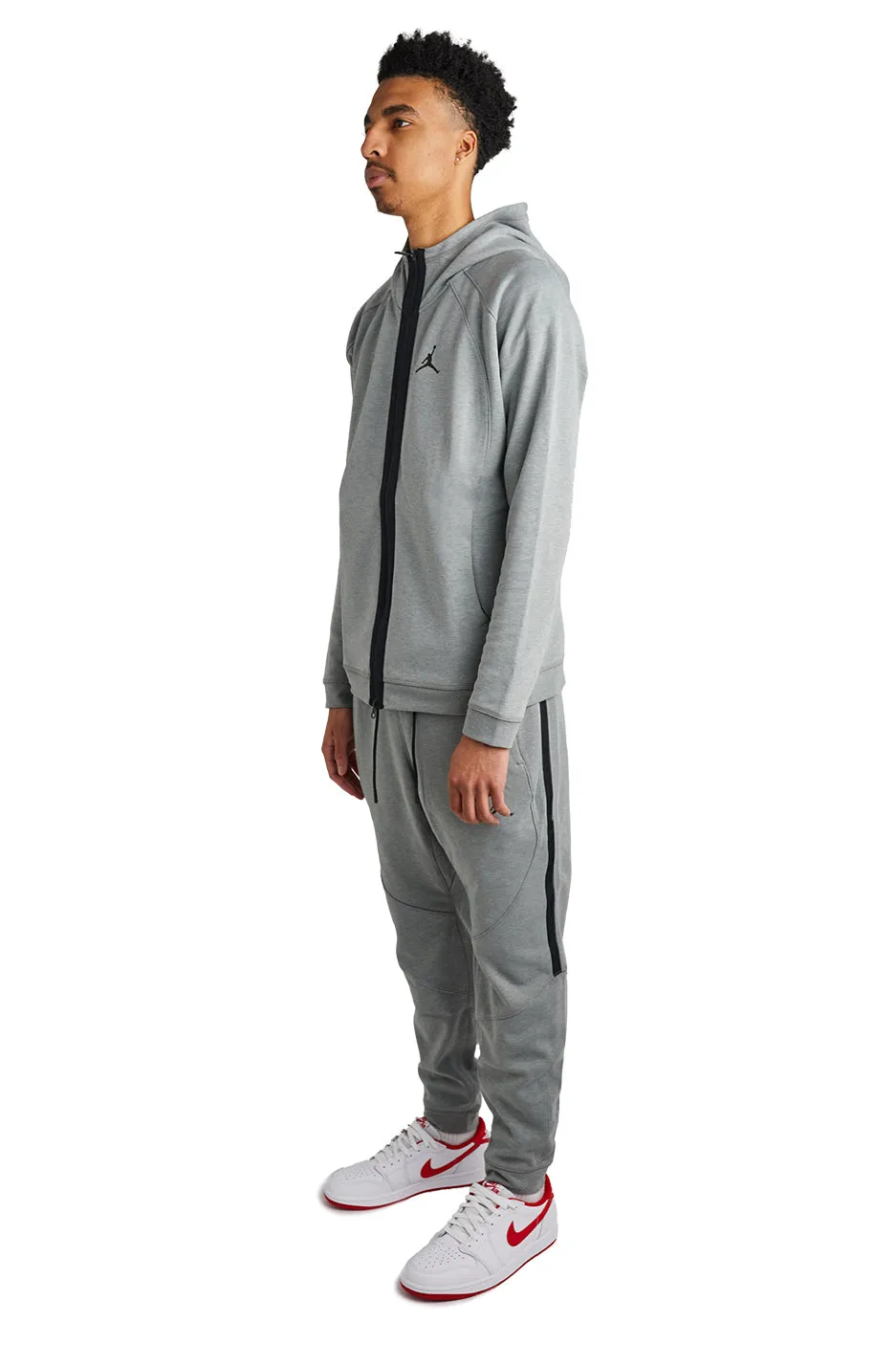 Jordan Dri-Fit Sport Sweatpants 'Dark Grey Heather/Black'