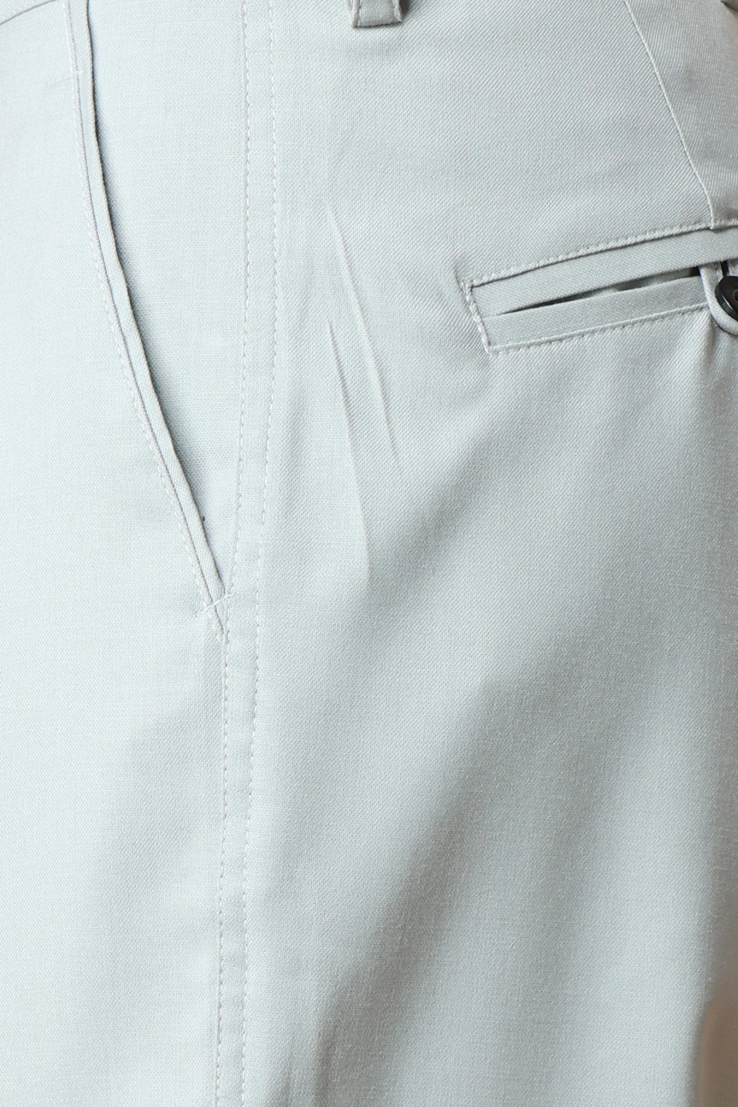 Misty Grey Formal Trousers