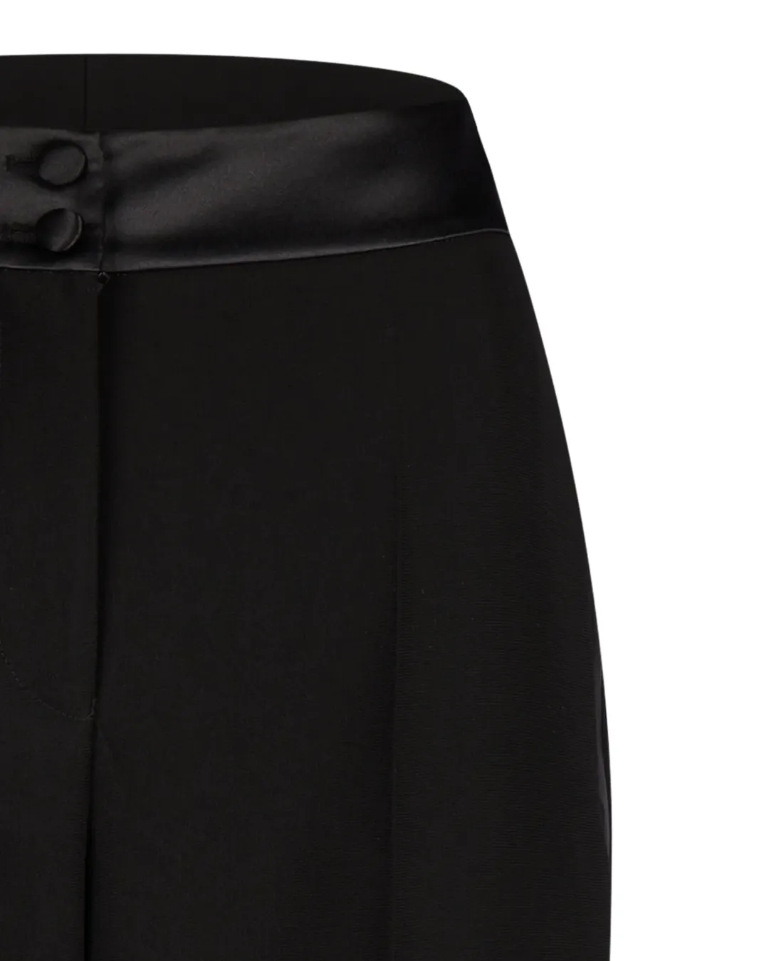 Tuxedo-Style Flared Trousers