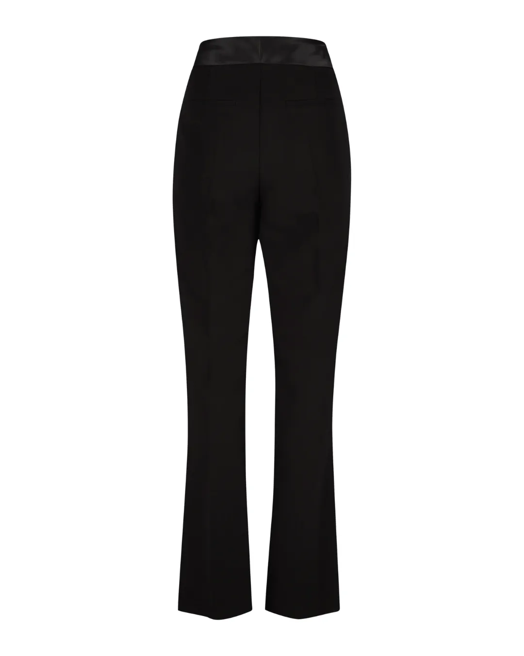 Tuxedo-Style Flared Trousers